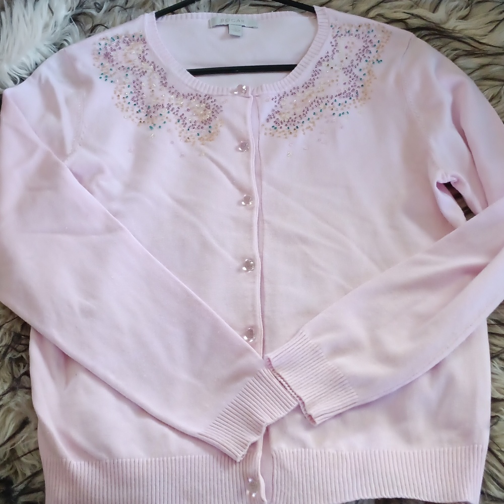 BOCAR button sweater